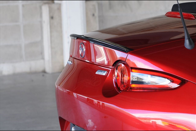 HM RACERS 【塗装済み】トランクモールスポイラー for ロードスター ND5RC/NDERC