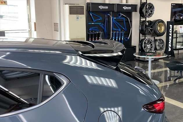 HM RACERS HMRオリジナル リアスポイラー for MAZDA3 BP