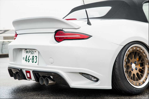 WEBER Sports ROADSTER REAR WING(FRP) for ロードスター NB