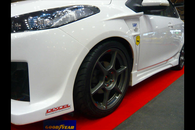 Tifaria Finezza MIO フロントGTフェンダー（FRP） for デミオ DE