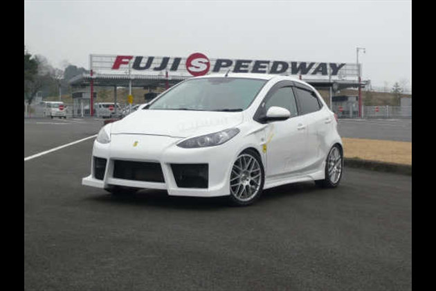 Tifaria Finezza MIO フロントバンパー for デミオ DE