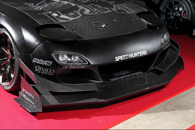 TCP MAGIC Ｇ－ＦＡＣＥ フロントデイフューザー タイプＴＴ ＦＲＰ製 for アンフィニRX-7 FD3S