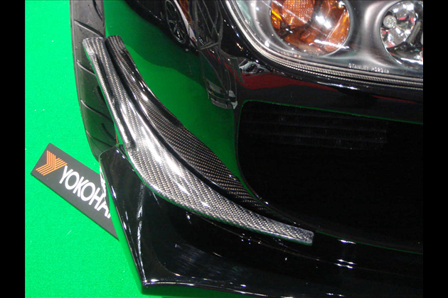 TCP MAGIC Ｇ－ＦＡＣＥ フロントバンパーカナード フルカーボン製 for アンフィニRX-7 FD3S