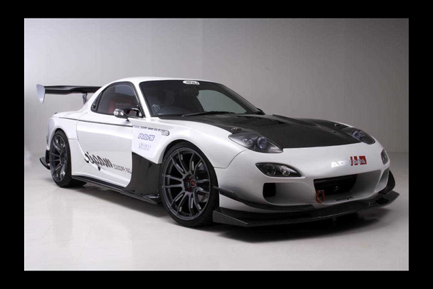 TCP MAGIC Ｇ－ＦＡＣＥ ワイドボディキット CFバージョン for アンフィニRX-7 FD3S