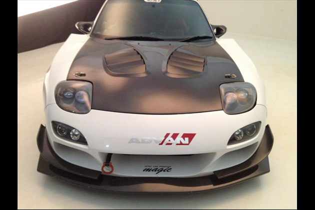 TCP MAGIC G-FACE Ｇ－ＦＡＣＥ フロントバンパーカナード タイプＧＴ ＦＲＰ製 for アンフィニRX-7 FD3S