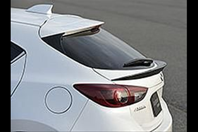 LEG MOTOR SPORT クラブスポーツ ダックエンドスポイラー (カーボン製) for アクセラ BM