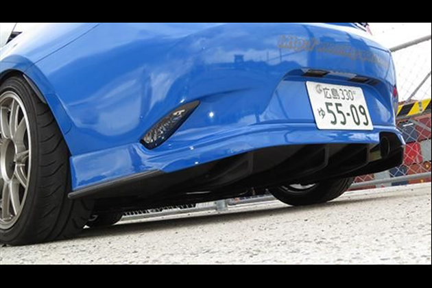 LEG MOTOR SPORT クラブスポーツ リアアンダーデュフューザー （FRP） for ロードスター ND5ERC