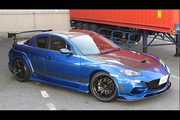 LEG MOTOR SPORT クラブスポーツバンパー Type VISION/FRP for RX-8 SE3P 前期