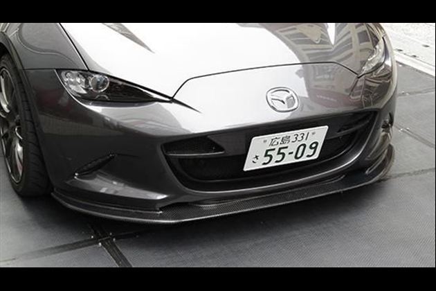 LEG MOTOR SPORT クラブスポーツ フロントリップスポイラー （FRP） FRP製（未塗装） for ロードスター ND5ERC