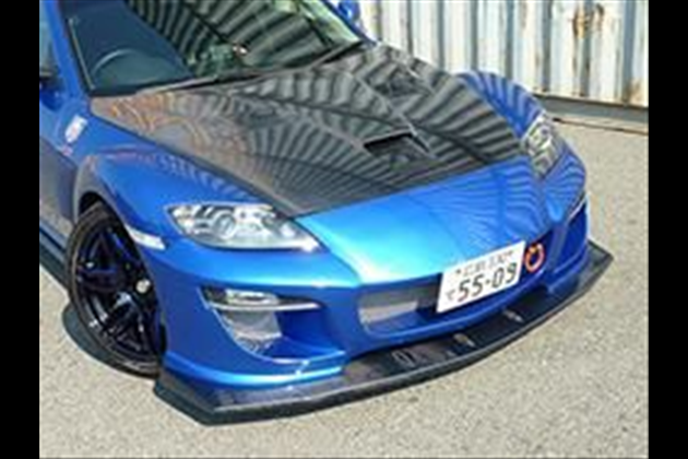 LEG MOTOR SPORT ＧＴカーボンリップ for RX-8 SE3P 前期