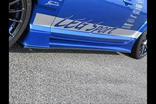 LEG MOTOR SPORT クラブスポーツ サイドステップ Ver.2 （FRP） for RX-8 SE3P