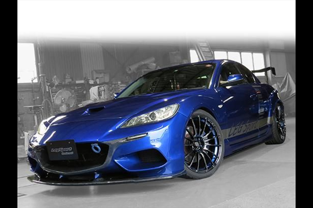 LEG MOTOR SPORT クラブスポーツバンパー Type VISION/FRP for RX-8 SE3P 後期用