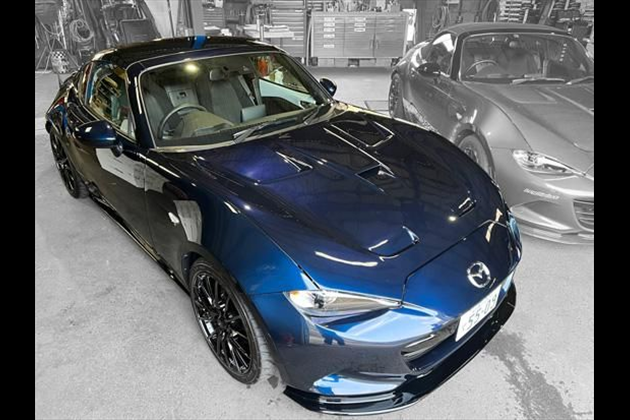 LEG MOTOR SPORT クラブスポーツ エアロボンネット （FRP） for ロードスター ND