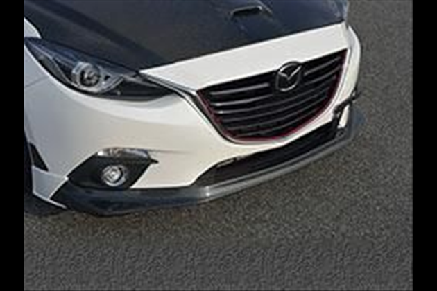 LEG MOTOR SPORT クラブスポーツ フロントリップスポイラー (FRP) for アクセラ BM MC前