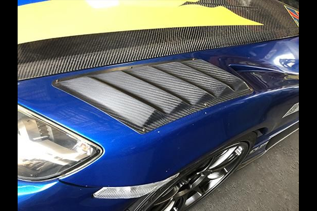 LEG MOTOR SPORT クラブスポーツ フェンダーアウトレットダクト CFRP （クラブスポーツ フロントフェンダー装着車用） for RX-8 SE3P