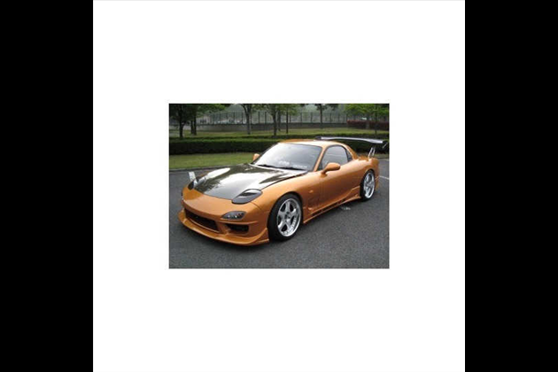 MISSION フロントバンパータイプ２ エアロパーツ for アンフィニRX-7 FD3S 前期型、5型以降