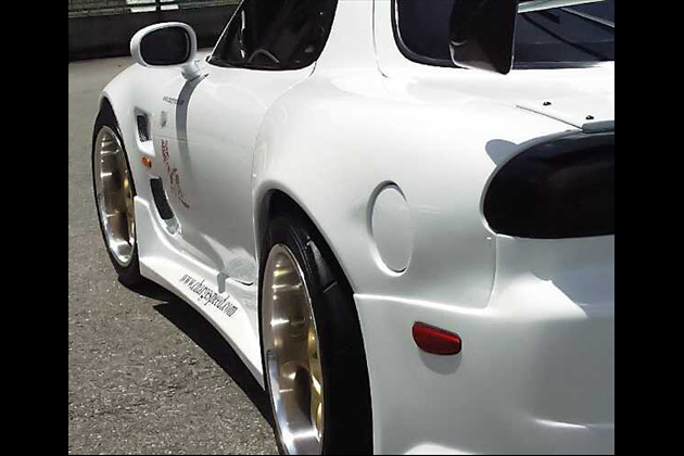 CHARGESPEED リアフェンダー 片側50mmワイド TYPE-1(CHARGESPEEDワイドフェンダー専用) for アンフィニRX-7 FD3S