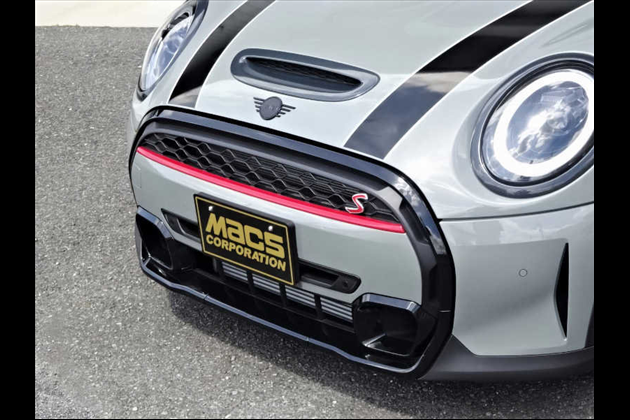 Macs Corporation MINI グリルセンターモールカバー for MINI 3ドア F56 M/C後期 クーパーS