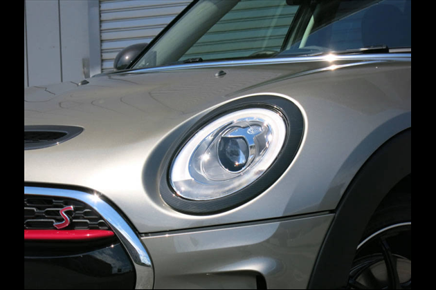 Macs Corporation ヘッドランプリムカバー リアルカーボン for MINI クラブマン F54