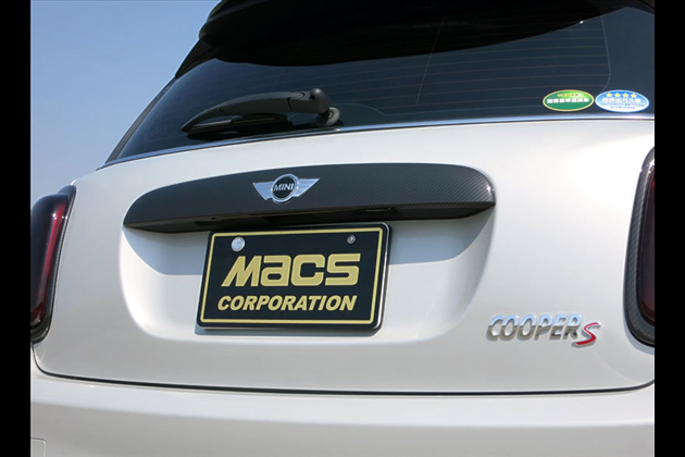 Macs Corporation リアゲートハンドルカバー for MINI 3ドア F55 前期 (~2018/3)