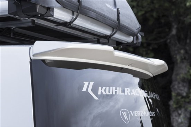 Kuhl Racing D5R-RS ルーフエンドウイング for CV#W デリカD:5