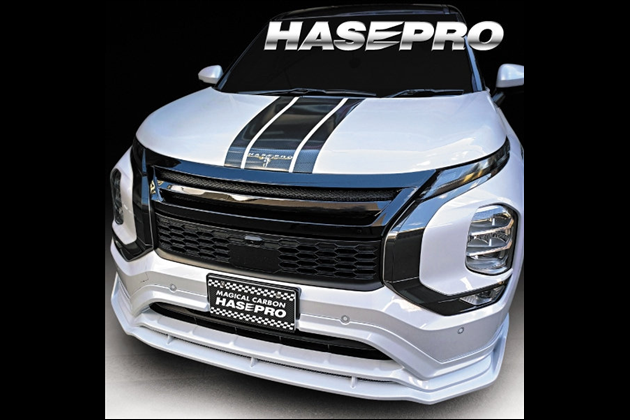 HASEPRO フロントグリル【Ver.2】 for アウトランダー GN0W MC前