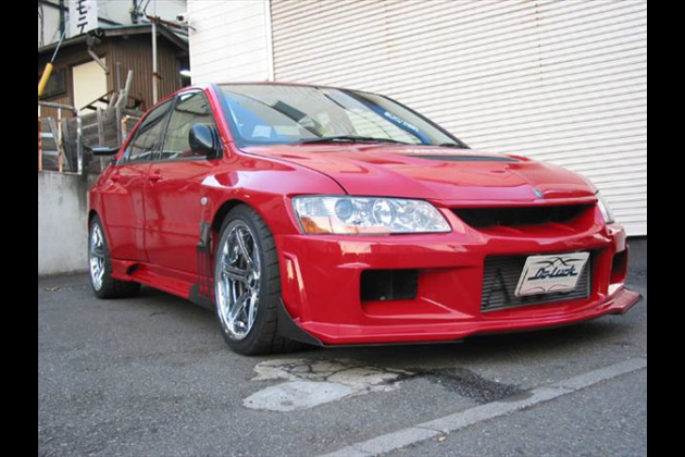 ドゥーラック ＣＴ9Ａフロントブリスターフェンダー for ランサーエボリューション CT9A 7-9