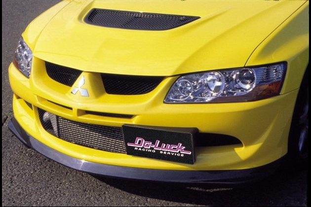 ドゥーラック ＣＴ9ＡCFRPフロントリップスポイラー★ for ランサーエボリューション CT9A 7-9