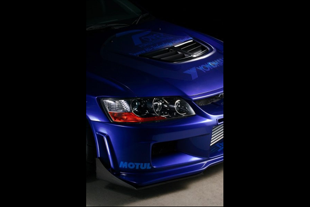 ドゥーラック ＣＴ９Ａフロントバンパーカナード カーボン for ランサーエボリューション CT9A 7-9