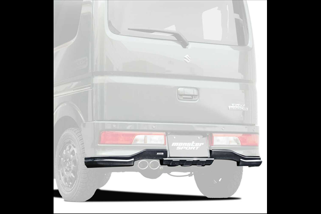MONSTER SPORT TOUGH リヤアンダーガーニッシュ (未塗装) for タウンボックス DS17W 15.02~