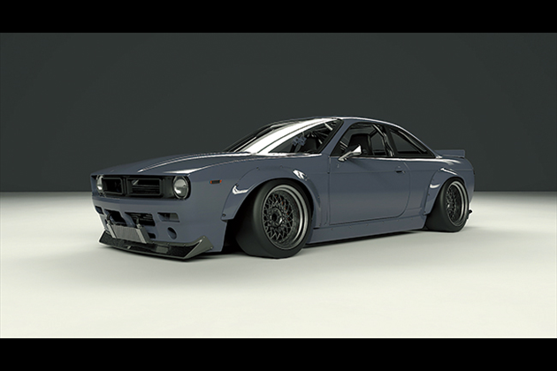 Rocket Bunny BOSS V2 WIDE BODY KIT FRONT BUMPER for S14 シルビア