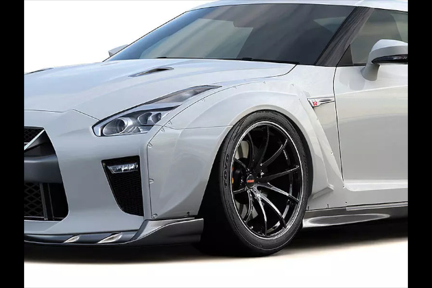 TRUST Greddy フロントワイドフェンダー for R35 GT-R