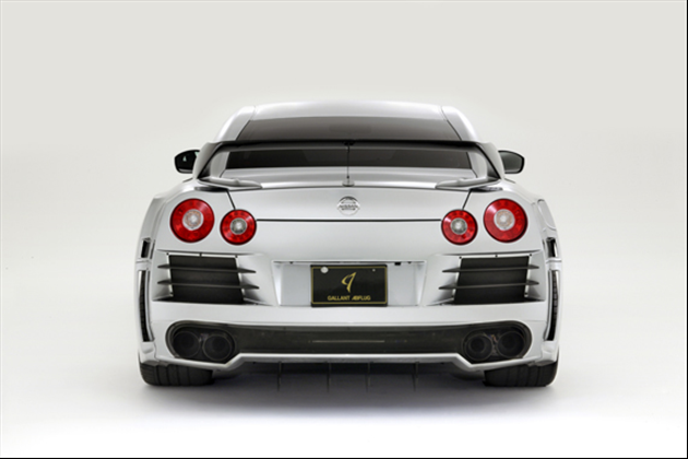 Abflug リアバンパー（フィン無） for R35 GT-R