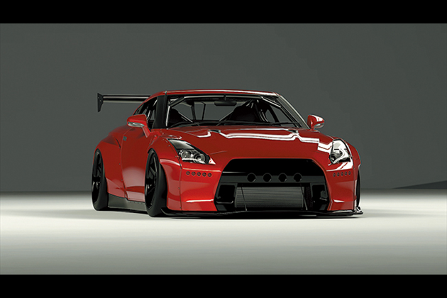 PANDEM FRONT BUMPER for R35 GT-R