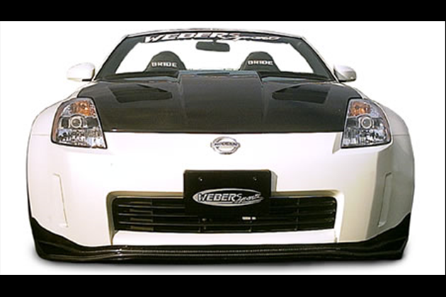 WEBER Sports Version1フロントリップスポイラー for Z33 フェアレディZ