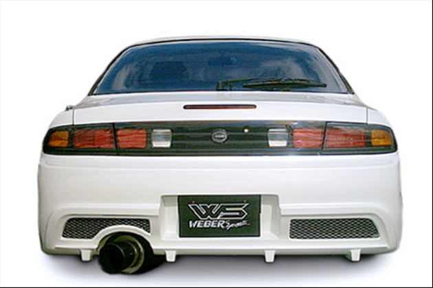 WEBER Sports S14 SILVIAリアバンパー（FRP） for S14 シルビア