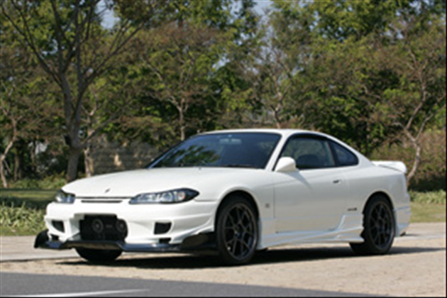 BOMEX S15 SILVIA フロントアンダーパネル+フロントサイドフィン for S15 シルビア