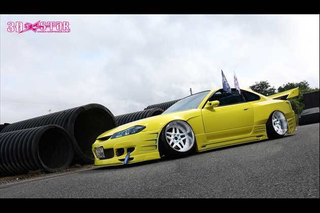 326power 3D☆STAR BODY KIT 3点SET for S15 シルビア