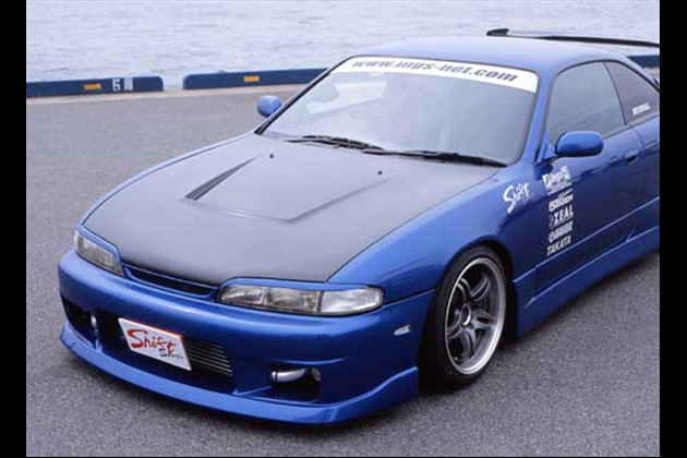 Shift Sports シルビア Aero Bonnet for S14 シルビア