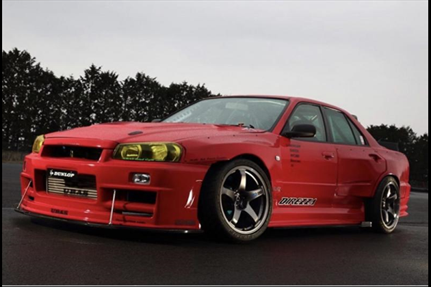 URAS(ユーラス) R34 SKYLINE 4Dr TYPE-RZ 3P SET for R34 スカイライン GT-R