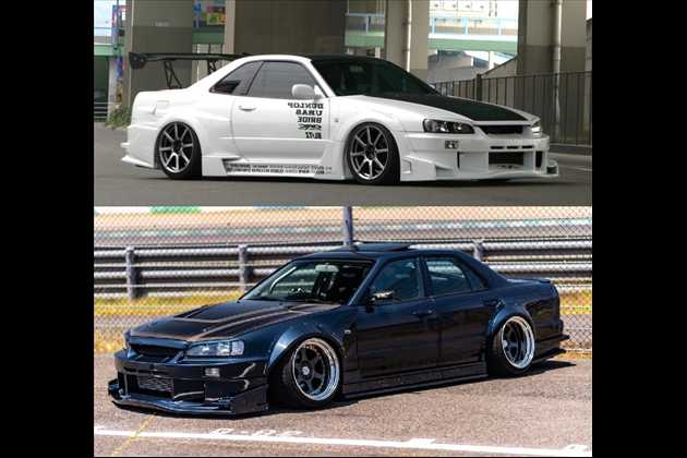 URAS(ユーラス) R34 SKYLINE 2Dr/4Dr TYPE-GT 3P SET for R34 スカイライン GT-R