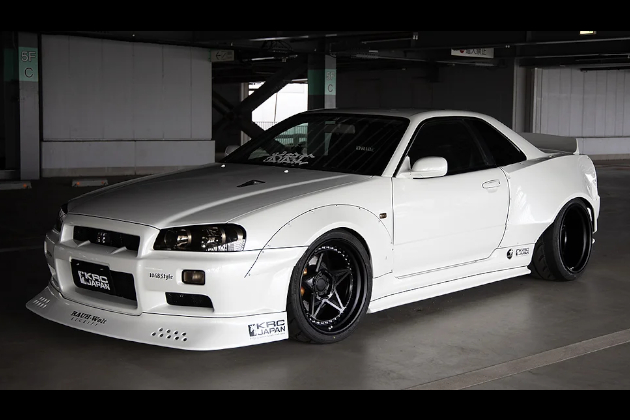 KRC NISSAN 34GT-R Body Kit for R34 スカイライン GT-R