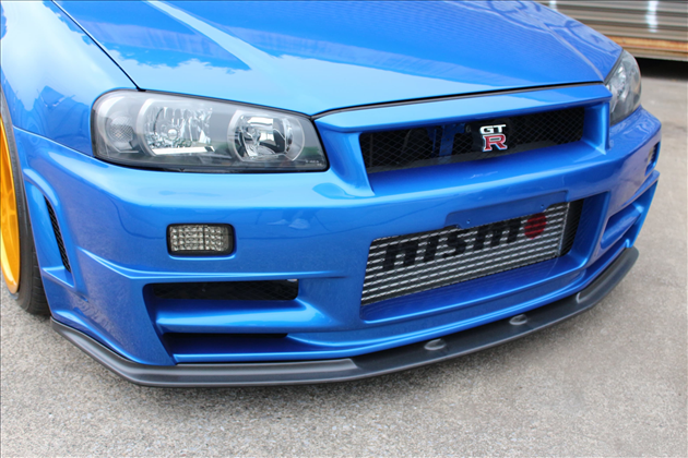 SHORIN FRONT UNDER DIFFUSER for R34 スカイライン GT-R