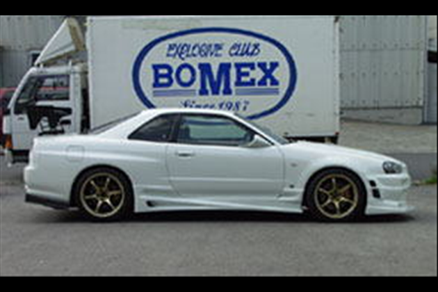 BOMEX サイドステップ for R34 スカイライン GT-R