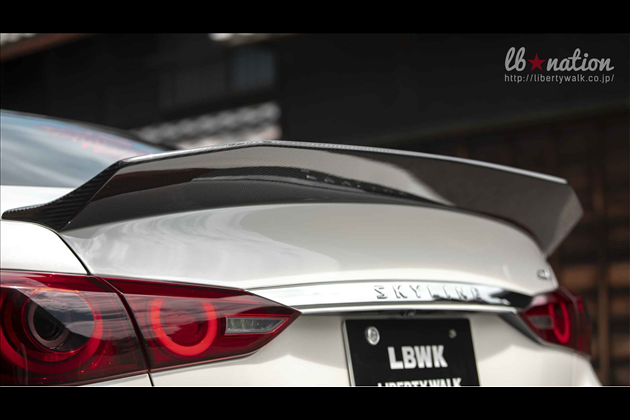 LIBERTY WALK lb★nation V37 SKYLINE LB Rear Wing for V37 スカイラインセダン