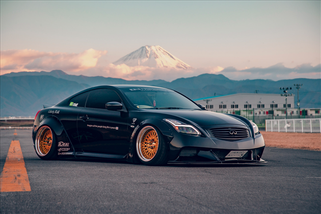 LIBERTY WALK lb★nation WORKS V36 complete body kit for V36 スカイラインセダン