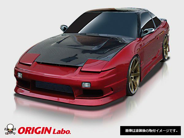 ORIGIN Labo. シングルダクト +20mm フロントフェンダー 左右セット for S13 180SX