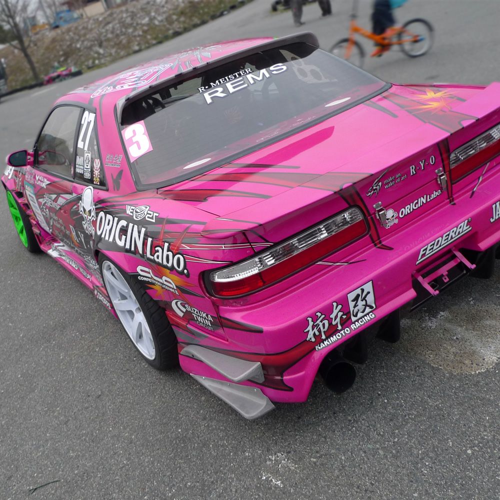 ORIGIN Labo. 55mm リアフェンダー 左右セット for S13 シルビア