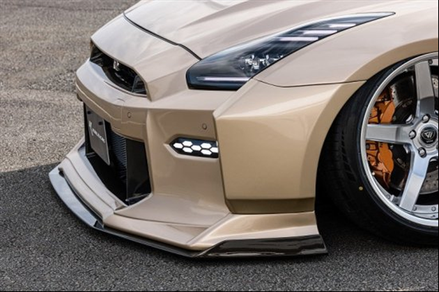 Kuhl Racing 35R-MY24 EDITION フロントアンダーディフューザー for R35 GT-R