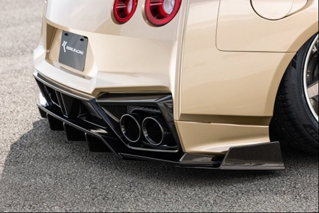Kuhl Racing 35R-MY24 EDITION リアアンダーサイドカナード for R35 GT-R